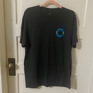 O'Neill Charcoal Tee with Vibrant Logo